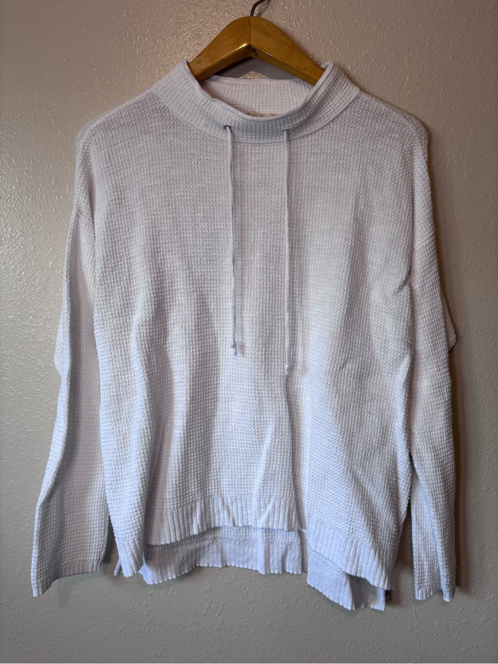 Eileen fisher organic linen and cotton mock neck sweater
